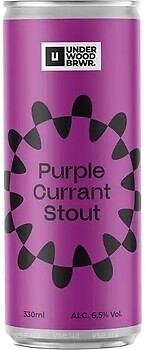 Фото Underwood Brewery Purple Currant Stout 6.5% ж/б 0.33 л