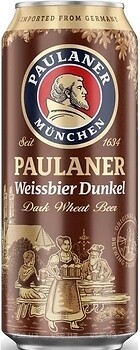 Фото Paulaner Hefe-Weissbier Dunkel 5.3% ж/б 24x0.5 л