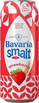 Фото Bavaria Smalt Strawberry 0.0% ж/б 24x0.5 л