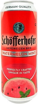 Фото Schofferhofer Weizen-Mix Watermelon Mint 2.5% ж/б 0.5 л
