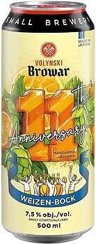 Фото Волинський Бровар 11th Anniversary 7.5% ж/б 0.5 л