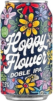 Фото Hoppy Flower Double IPA 7.5% ж/б 0.33 л