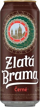 Фото Zlata Brama Темне 4.3% ж/б 0.5 л