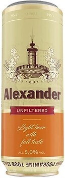 Фото Alexander Unfiltered 5% ж/б 24x0.568 л