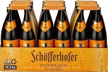 Фото Schofferhofer Hefeweizen 5% 18x0.5 л