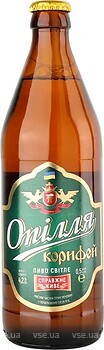 Фото Опілля Корифей світле 4.2% 0.5 л