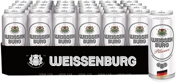 Фото Weissenburg Pilsener 5% ж/б 24x0.5 л