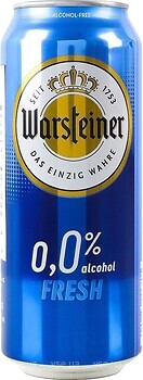 Фото Warsteiner Fresh 0.0% ж/б 0.5 л