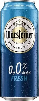 Фото Warsteiner Premium Fresh 0% ж/б 0.5 л
