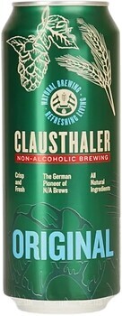 Фото Clausthaler Original 0.49% ж/б 0.5 л