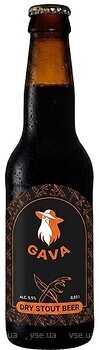 Фото Gava Dry Stout 5.5% 0.33 л