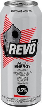 Фото Revo Alco Energy 9% ж/б 0.5 л