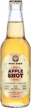 Фото Mikki Brew Cider Apple Shot 6% 0.33 л