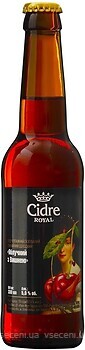 Фото Cidre Royal Яблучний з вишнею газований солодкий 5% 0.33 л