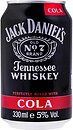 Фото Jack Daniel's Tennessee Whiskey-Cola ж/б 5% 0.33 л