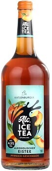 Фото Katlenburger Alc Ice Tea персик 4.5% 1 л