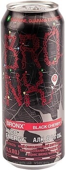 Фото Bronx Black Cherry 8% ж/б 0.5 л