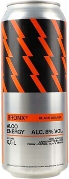 Фото Bronx Black Orange 8% ж/б 0.5 л