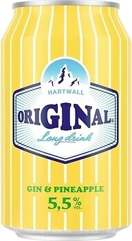 Фото Original Long Drink Gin & Pineapple 5.5% ж/б 0.33 л