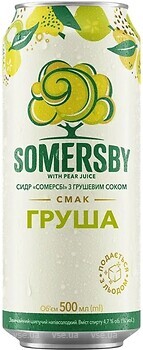Фото Somersby Груша 4.7% ж/б 0.5 л