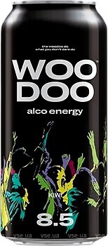 Фото WooDoo Kiwi Energy 8.5% ж/б 0.5 л