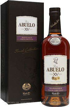 Фото Abuelo Anejo XV Anos Napoleon Cognac Cask Finish 0.7 л