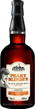 Фото Sadler's Peaky Blinder Black Spiced Rum 0.7 л