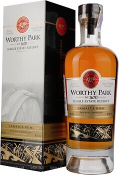 Фото Worthy Park Single Estate Reserve 0.7 л в упаковке