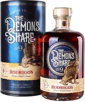 Фото The Demon's Share Rodrigo’s Reserve 9 YO 0.7 л