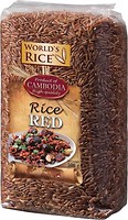 Фото World's Rice red cambodia 500 г