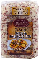 Фото World's Rice red + parboiled 500 г