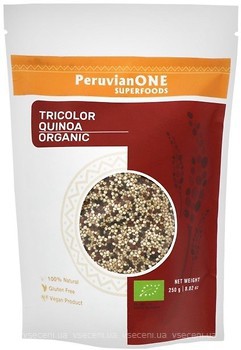 Фото Peruvian Natural Products трехцветная (белая, красная, черная) органическая 250 г