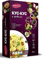 Фото Жменька кускус с грибами 200 г