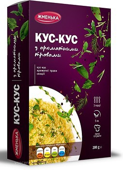 Фото Жменька кускус с ароматными травами 200 г