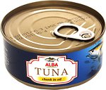 Фото Alba Food целый тунец в масле 150 г