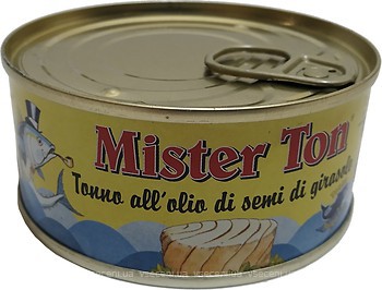 Фото Callipo тунец в растительном масле Mister Ton 160 г