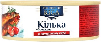 Фото The Best Of Riga килька обжаренная в томатном соусе 240 г