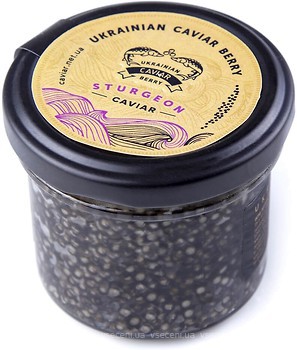 Фото Ukrainian Caviar Berry икра бестера 100 г