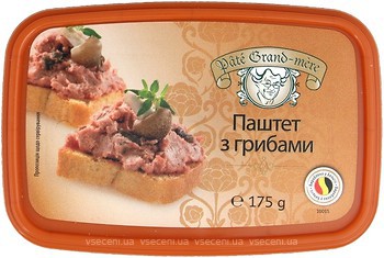 Паштет из грибов и куриной печени