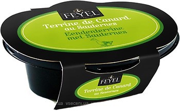 Фото Feyel террин из утиного мяса с Сотерном Terrine de Canard au Sauternes 170 г