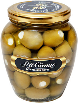 Фото MitCimus маслины зеленные фаршированные сыром Фета 0.72 л