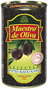 Фото Maestro de Oliva маслины черные без косточки 360 г