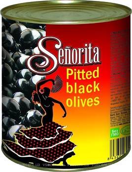 Фото Senorita маслины черные без косточки 3 кг