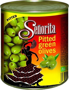 Фото Senorita оливки зеленые без косточки 3 кг