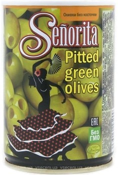 Фото Senorita оливки зеленые без косточки 280 г