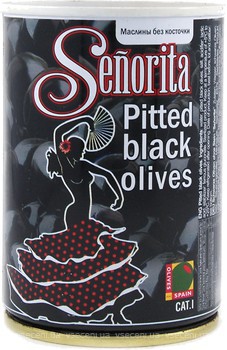 Фото Senorita маслины черные без косточки 280 г