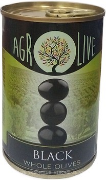 Фото Agrolive маслины черные с косточкой 280 г
