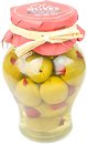Фото Don Gastronom оливки зеленые фаршированные перцем 580 г