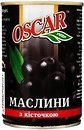 Фото Oscar маслины черные с косточкой 280 г