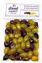 Фото Greek Product оливки ассорти Каламата и зеленые с косточкой 250 г